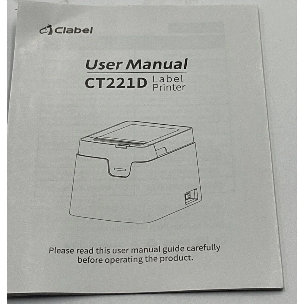 Clabel CT221D Thermal Label Printer USB Bluetooth‎